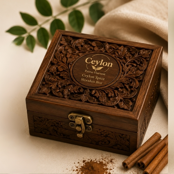 Ceylon Spice Wooden Box