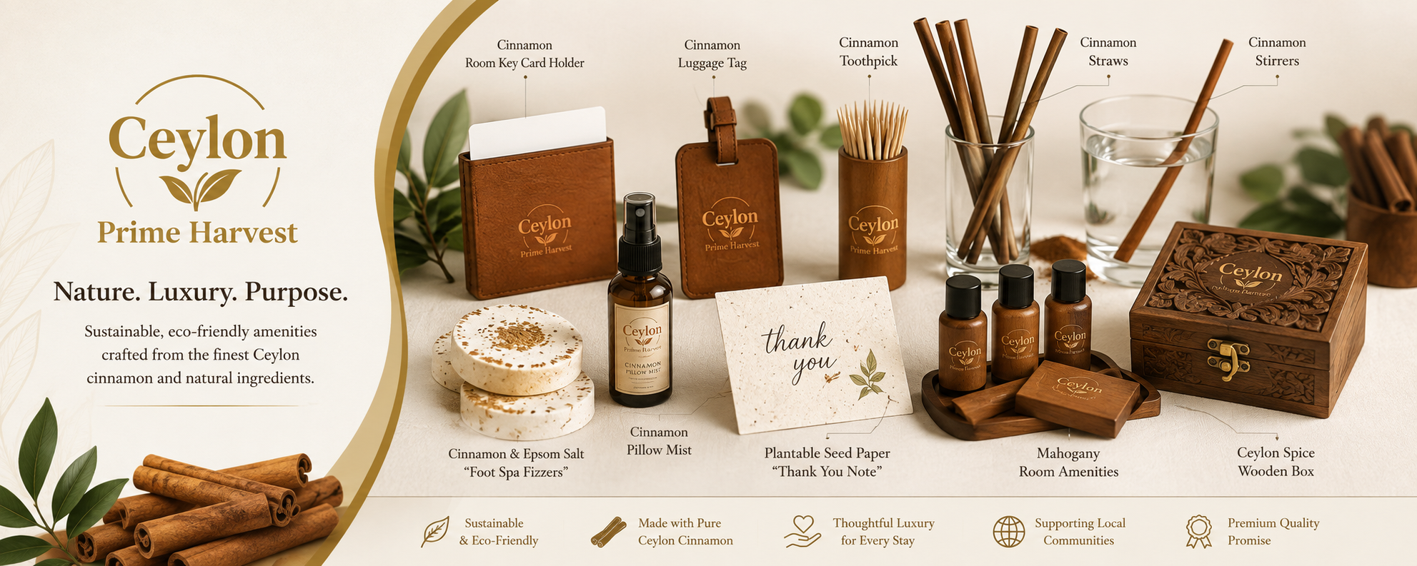 Ceylon Prime Harvest luxury collection