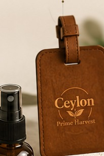 Cinnamon Luggage Tag