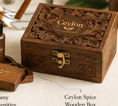 Ceylon Spice Wooden Box